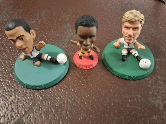 2 x 2003 Mcdonalds Microstars England Football Team Corinthian Beckham dyer. + E