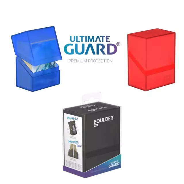 Ultimate Guard Deck Box Boulder 60+ Farben zur Auswahl Onyx, Ruby, Sapphire OVP