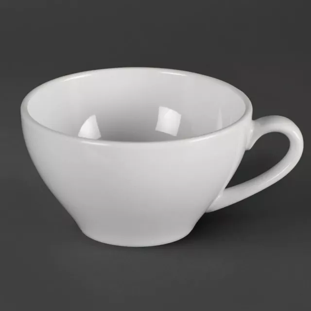 Royal Porcelain Classic Tea Cups in White 180ml Pack Quantity - 12