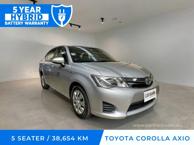 2014 Toyota Corolla Axio 1.5L Hybrid 38,654 KM, 5-Year Hybrid Battery Warranty!