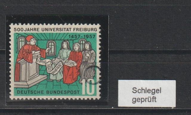 BRD 256 IV FREIBURG ABART  GEPRÜFT POSTFRISCH ( 100,00) siehe 2x SCAN