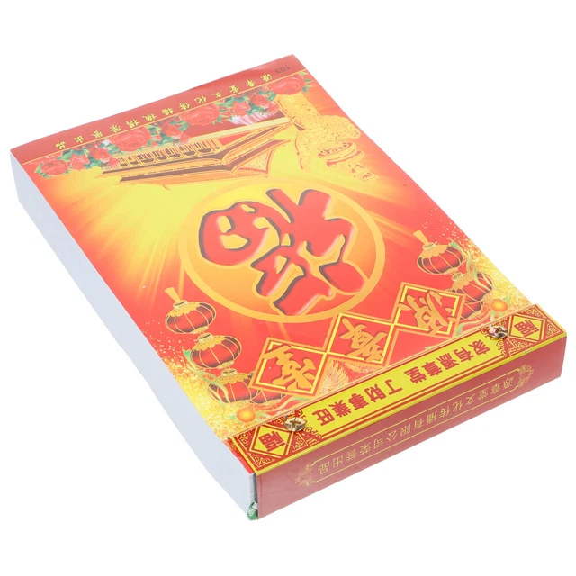 LUNAR CALENDAR HANGING 2025 Lunar Year Calendar Chinese Scroll Calendar