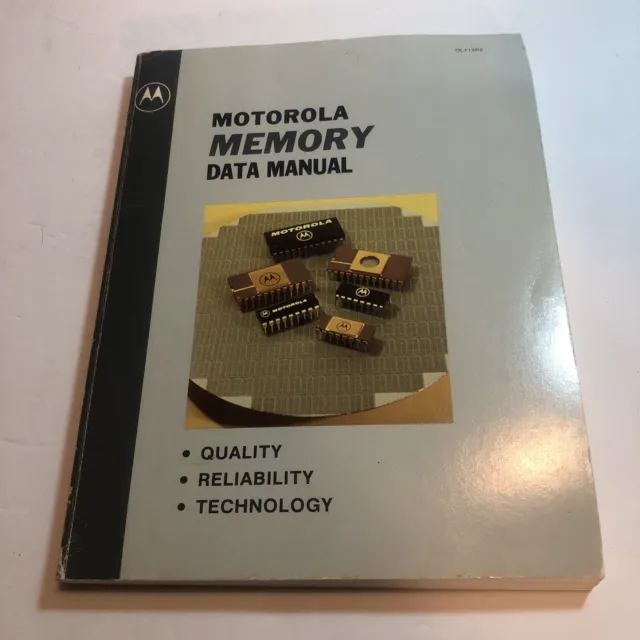 Electronics Manual Catalog Motorola Memory Data Manual DL113R2