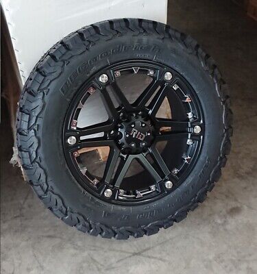 RID r01 9x18 6x139,7 CERCHI PNEUMATICI BF GOODRICH 265/65/18 RANGER D-MAX fullback 