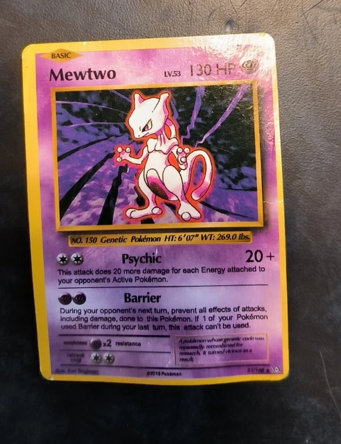 Mewtwo 51/108 - Pokemon - XY - Evolutions - Non Holo Rare
