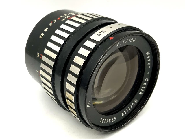 Objectif Ancien 80mm Sans Marque - Pour Projecteur Image Fixe, Monture Hélicoïdale