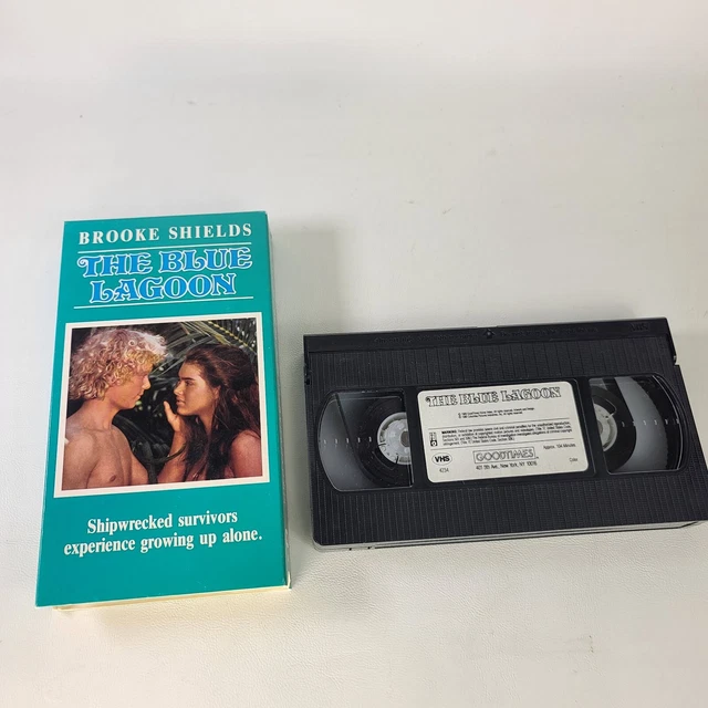 THE BLUE LAGOON 1989 VHS Goodtimes Video Brooke Shields Christopher