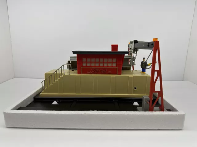 O Gauge Lionel No.6-22965 Command Control Culvert Loader For Railroad #342.