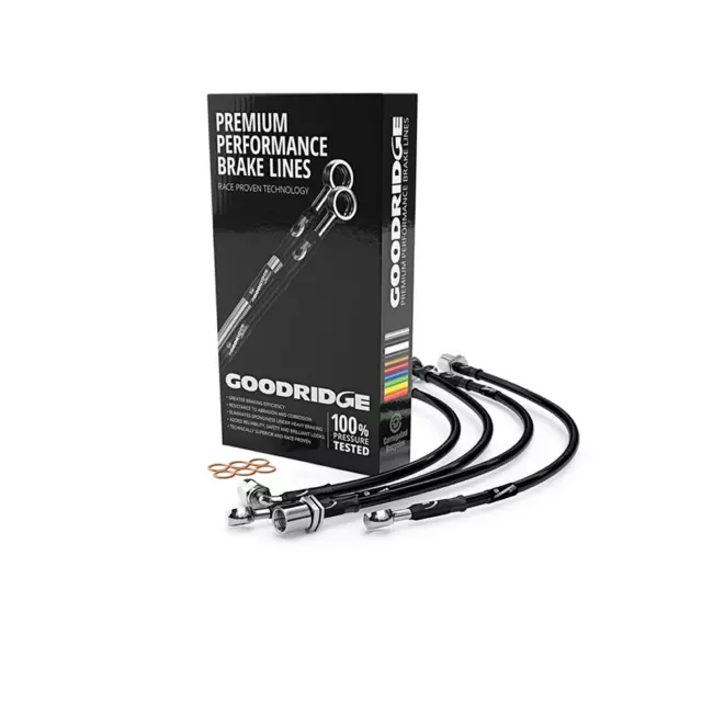 Goodridge Braided Hoses/Brake Line Kit For BMW 1 Series M135i M140i F20/F21 -19