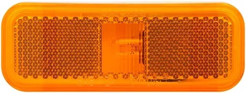 Optronics - MC44AB - MARK LIGHT RECT 2WIRE AMBER - (Pack of 1)