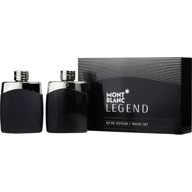 Mont Blanc Legend Travel Set Eau De Toilette 100ml + After Shave Lotion 100ml