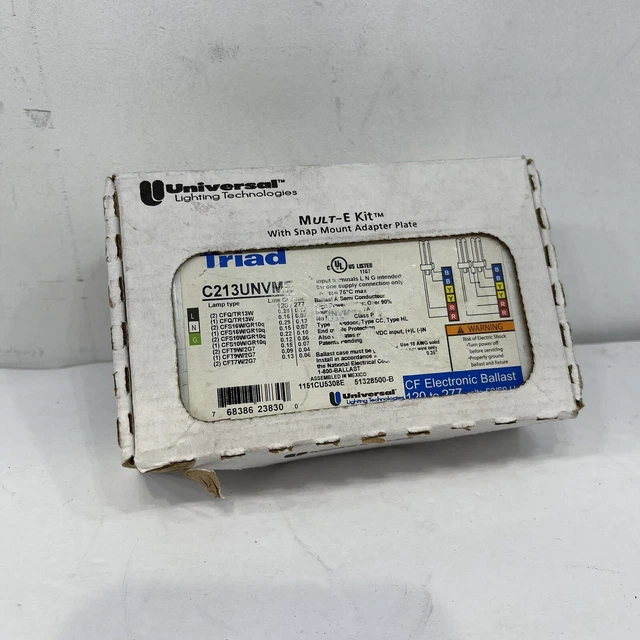 Universal Triad C213UNVME CF Electronic Ballast C213UNVME 000K