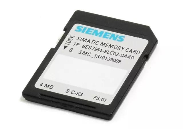 1Pc Brand New Siemens Simatic S7 4Mb Memory Card 6Es7954-8Lc02-0Aa0