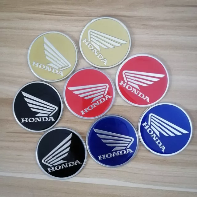 3D Wing Round Logo Sticker for HONDA CBR600RR CBR1000RR CBR VFR CB400 Decal