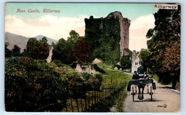 Ross Castle KILLARNEY IRELAND Postcard