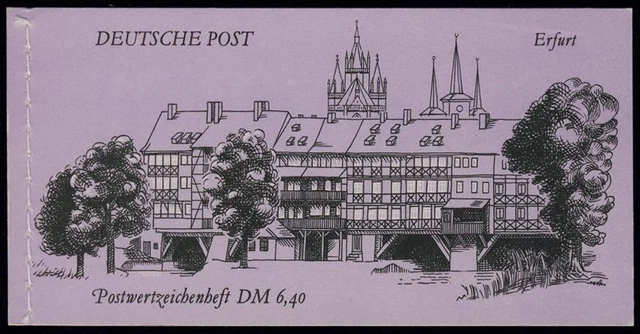 DDR - Markenheftchen , Booklet , DDR , Richter:  10