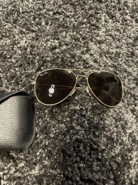 Ray-Ban Aviator Sonnenbrille  Herren + Verpackung