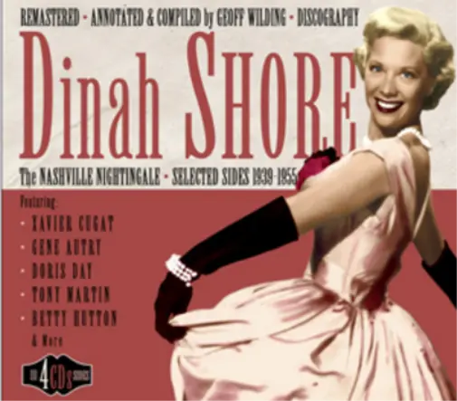 Dinah Shore The Nashville Nightingale 1939-1955 (CD) Box Set