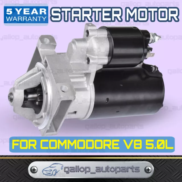 Heavy Duty Starter Motor For Holden Commodore 253 304 308 Vb Vc Vh Vk Vs V8 5.0L