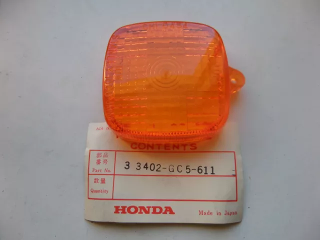 Blinkerglas Blinker turn signal flasher glass Honda MBX MTX 50 80 Dax Monkey /3