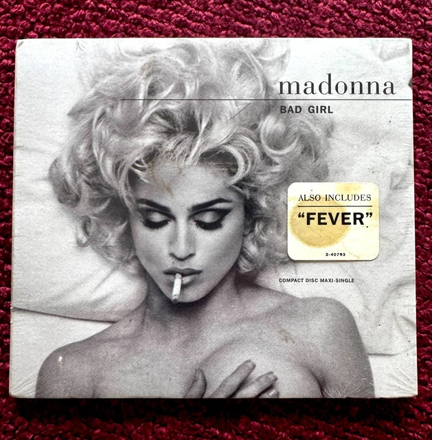MADONNA - BAD Girl / Fever 12'' Sealed 1993 Vinyl Single