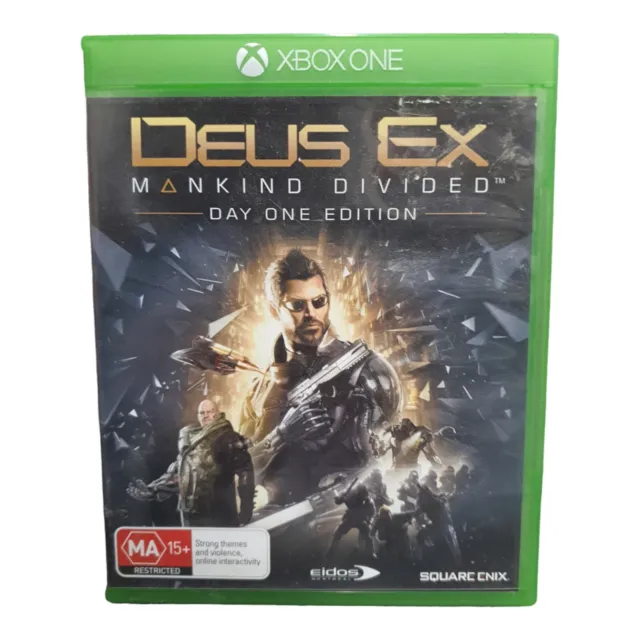 Xbox One Deus Ex Mankind Divided Day One Edition In Great Condition
