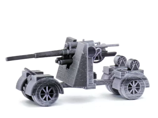 MU N-M00202 - Flak 88 auf Fahrgestell Wehrmacht - unlackiert - Spur N - NEU