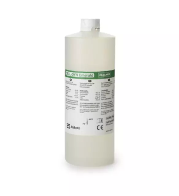 Reagent Cell-Dyn Cleaner For Cell-Dyn Emerald Analyzer 960 mL, 09H4602