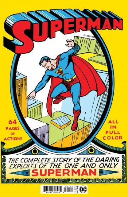 Superman #1 Nm Facsimile Edition (2022)