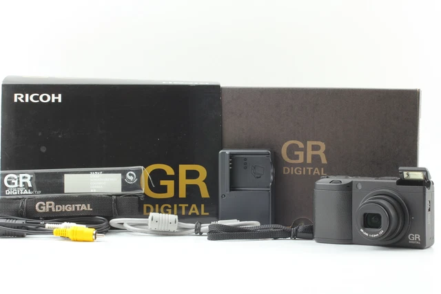 [Near MINT in BOX] RICOH GR DIGITAL II 10.1MP Digital Camera From JAPAN