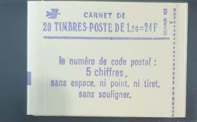 timbre france neuf luxe carnet n 2101 c1