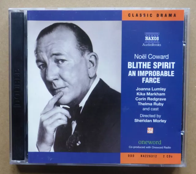 Noel Coward- Blithe Spirit An Improbable Farce (Dramatization) Joanna Lumley