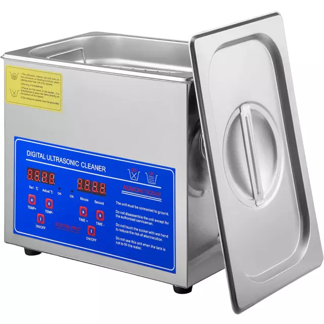 Professional Ultrasonic Cleaner , Easy to Use with Digital Timer &