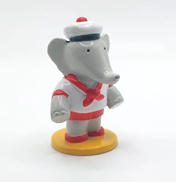 Figurine Nelvana Babar - La Reine Céleste 2002 - Très Bon état - Collection Vintage