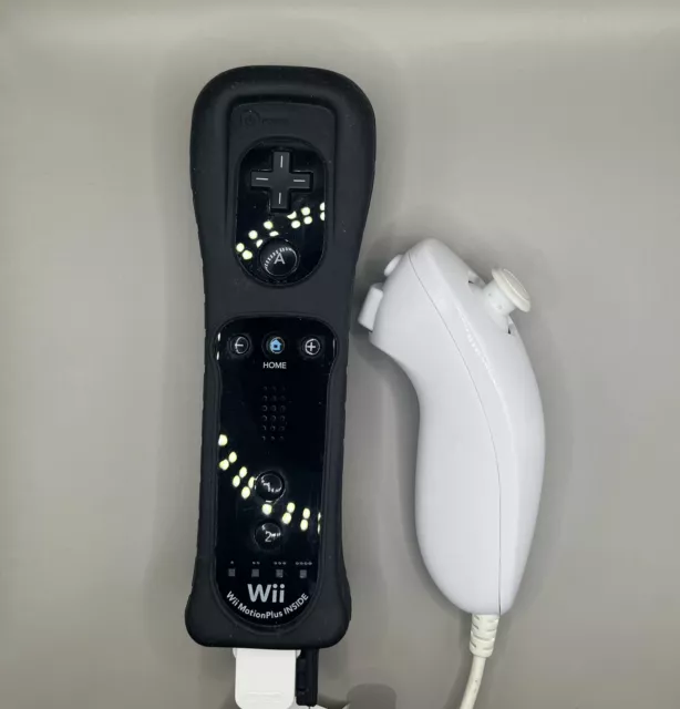Telecomando Controller Wii con wii motion plus NERO con Nunchuk ⭐️⭐️⭐️⭐️⭐️