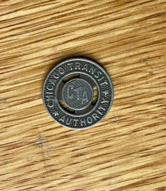 Chicago, Illinois IL Chicago Transit Authority CTA Transit Token Surface System