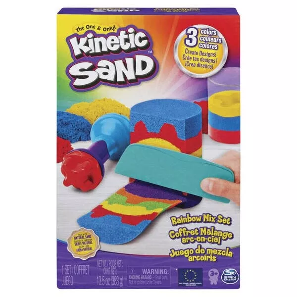 Kinetic Sand Rainbow Set Mix Set 383 Gramm Neu Ovp