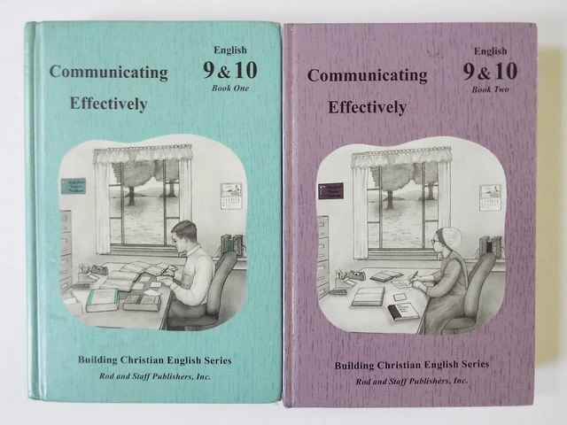 Rod and Staff Communicating Effectively Building Christian English 9&10 Book 1 2
