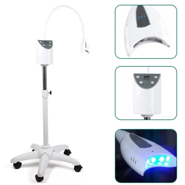 Mobile Teeth Whitening Machine Dental Lab LED Bleaching Curing Light Lamp UK 2