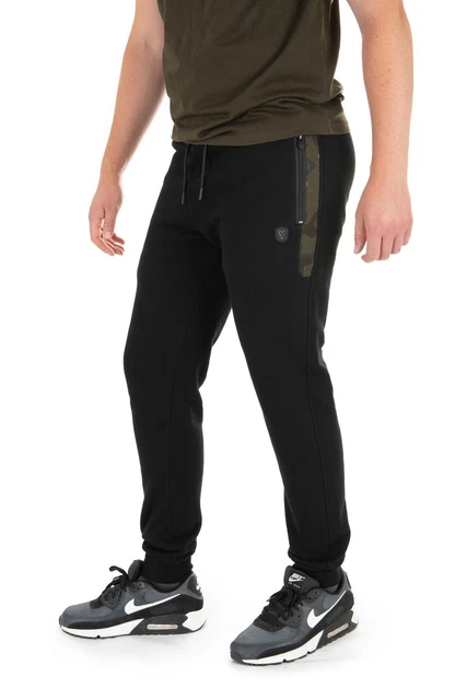 Fox Black / Camo Jogger *All Sizes* NEW Fishing Jogging Bottoms