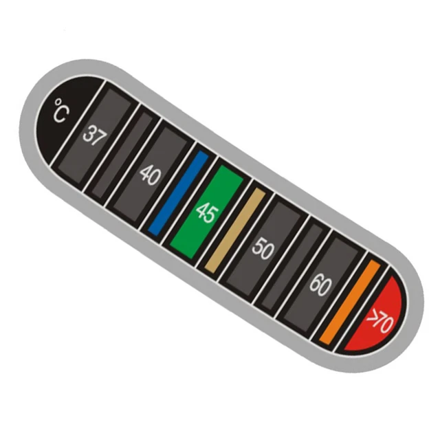Espresso Thermometer Strip Reusable Color Change Band for Home Or newcomer