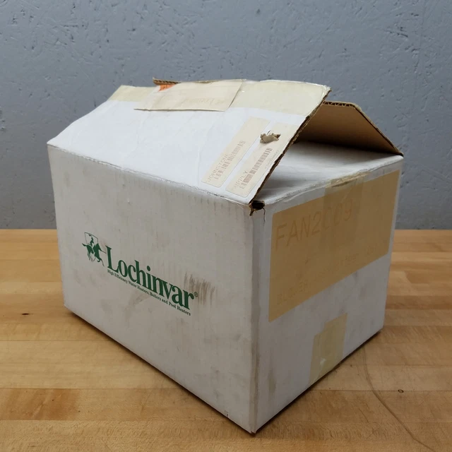 Lochinvar FAN2009 Inducer Fan Assembly, Fasco U62B1 Motor, 115V, 2.0 Amps - NEW