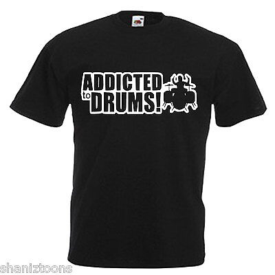 Drums Drummer Drum Kit Children's Childs Kids T Shirt