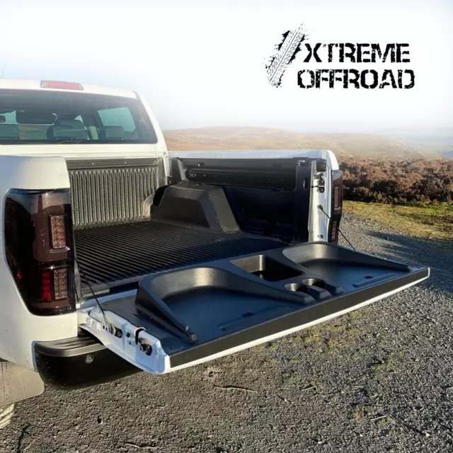 Tailgate Seat with Cup Holders for Ford Ranger T6 2016-2018 PX2