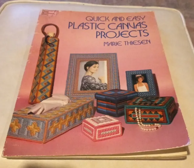 Plastic Canvas Projects Marie Thiesen Quick And Easy Vintage 80s Dover Series 84