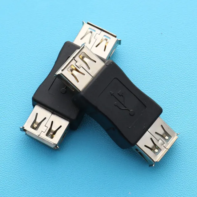USB 2.0 Type A Female to Female Coupler USB Adapter Connector to F / F Conver-wa