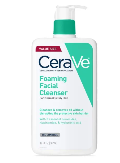 CeraVe schäumiger Gesichtsreiniger, Foaming Facial Cleanser 355ml