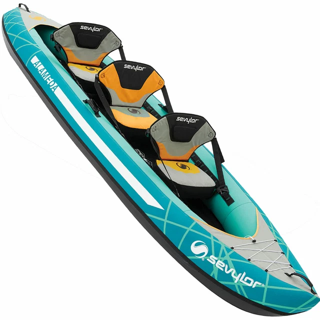 Sevylor Inflatable Alameda Kajak Kayak 3 Sitze Kanu Boot Touring