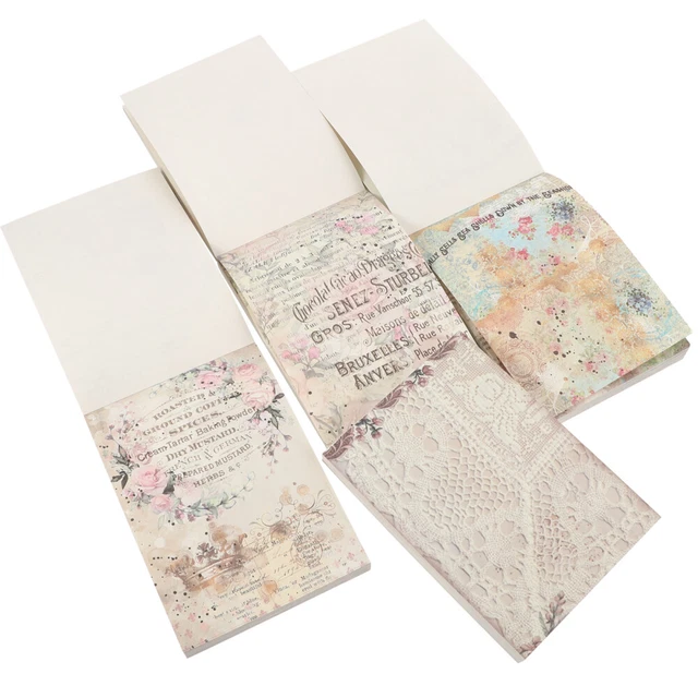 4 Sets von Scrapbooking Papers DIY Craft Papers Dekorative Papiere