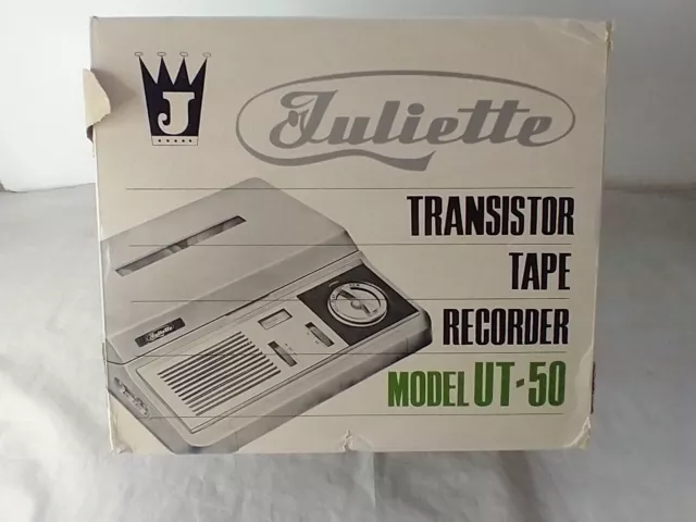 Consul DeLuxe Vintage 4 Transistor Open Reel Tape Deck Recorder Japan  Portable
